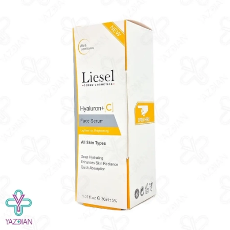 سرم روشن کننده ویتامین ث و هیالورونیک اسید لایسل - 30 میلی لیتر