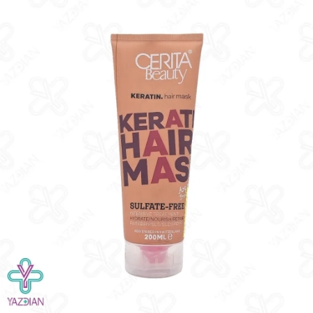 ماسک مو مناسب موهای کراتینه سریتا (با آبکشی) - 200 میلی لیتر	