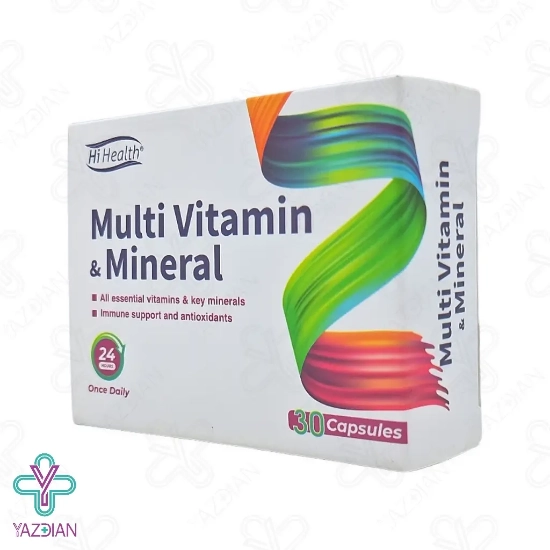 کپسول مولتی ویتامین مینرال های هلث - 30 عددی
