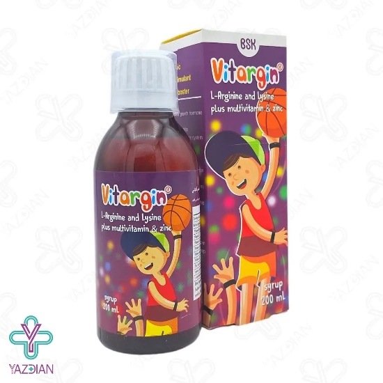شربت تقویت کننده و افزایش رشد کودکان ویتارژین بی اس کی - 200 میلی لیتر