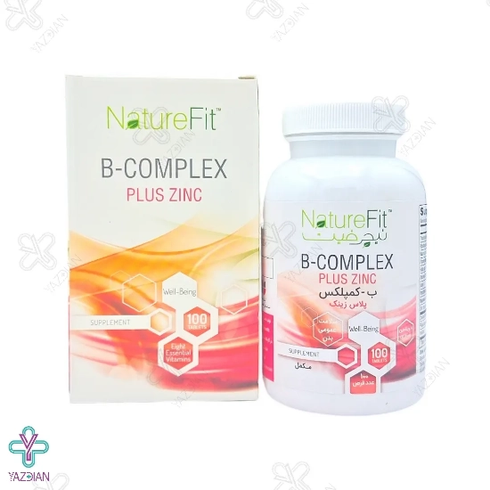 کپسول ب کمپلکس پلاس زینک نیچر فیت - 100 عددی