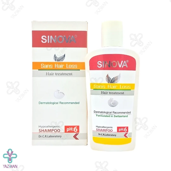 شامپو تقویت کننده و ضد ریزش سینوا - 200 میلی لیتر