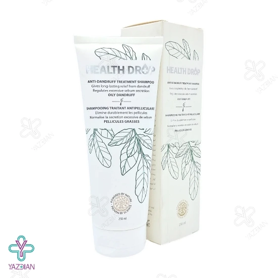 شامپو ضد شوره موهای چرب هلث دراپ - 250 میلی لیتر