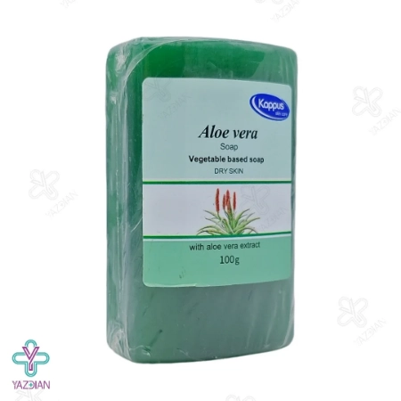 صابون آلوئه ورا پوست خشک و آسیب دیده کاپوس اسکین کر - 100 گرم 