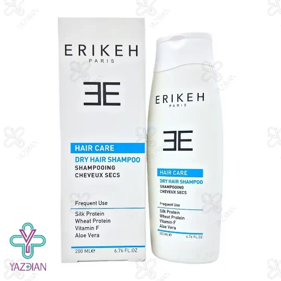 شامپو روزانه مخصوص موهای خشک اریکه - 200 میلی لیتر	
