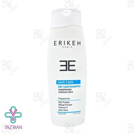 شامپو روزانه مخصوص موهای خشک اریکه - 200 میلی لیتر	