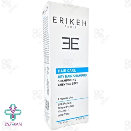 شامپو روزانه مخصوص موهای خشک اریکه - 200 میلی لیتر	