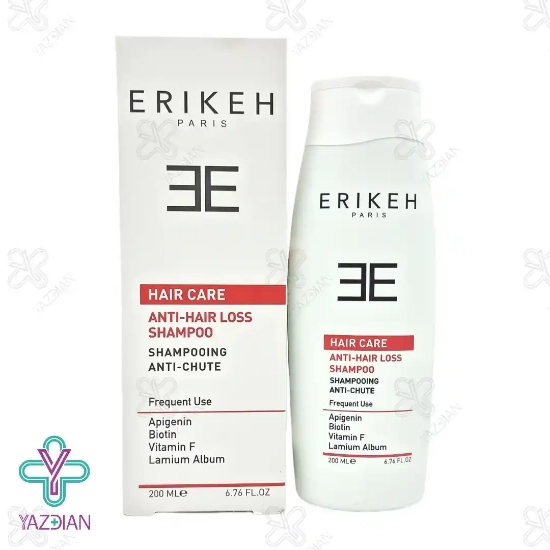 شامپو تقویت کننده ضد ریزش و حجم دهنده اریکه - 200 میلی لیتر	
