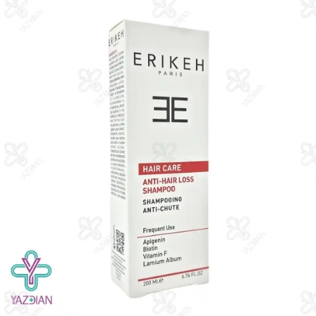 شامپو تقویت کننده ضد ریزش و حجم دهنده اریکه - 200 میلی لیتر	