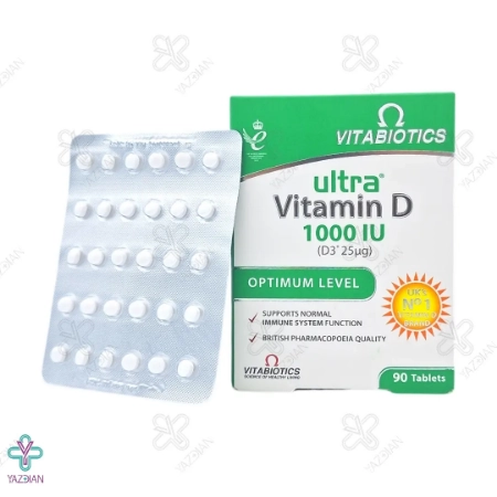 قرص اولترا ویتامین د3 1000 ویتابیوتیکس - 90 عددی