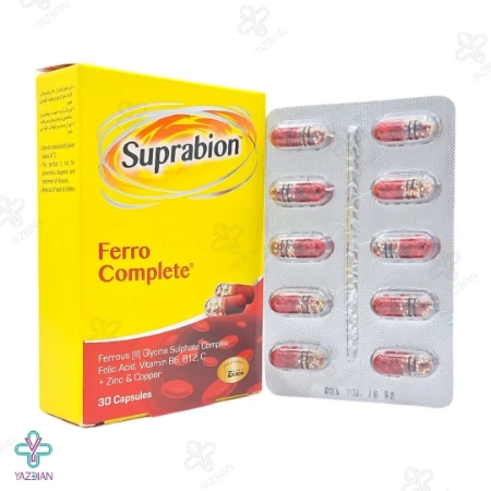 قرص آهن فروکامپلیت سوپرابیون - 30 عددی
