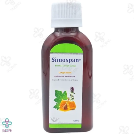 شربت ضد سرفه سیموسپان سیمرغ دارو - 120 میلی لیتر	