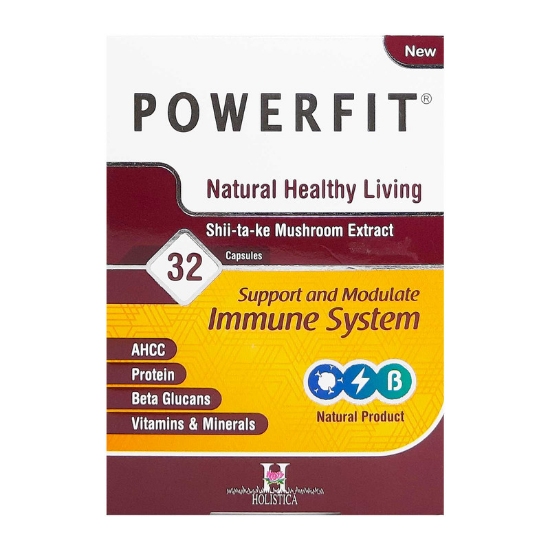 تصویر  کپسول پاورفیت هولیستیکا - 32 عددی