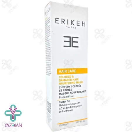 ماسک مو مغذی اریکه مناسب موهای رنگ شده و آسیب دیده ( بدون آبکشی ) - 150 میلی لیتر