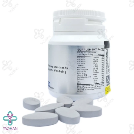 قرص مولتی ویتامین مینرال نوتری پاد - 30 عددی