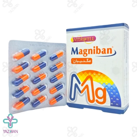 کپسول منیزیم مگنیبان ویتاول - 30 عددی