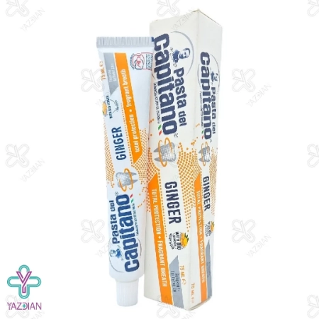 خمیر دندان زنجبیل مدل Ginger پاستا دل کاپیتانو - 75 میلی لیتر