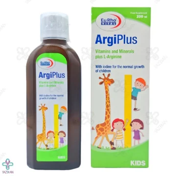 شربت تقویت رشد کودکان آرژی پلاس یوروویتال - 200 میلی لیتر 