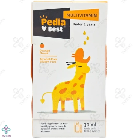 قطره مولتی ویتامین پدیابست پرتقالی - 30 میلی لیتر