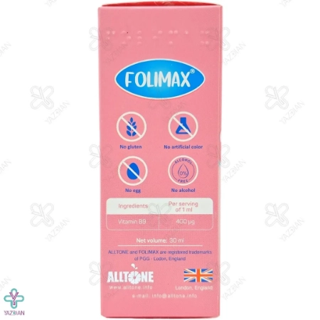 قطره فولیک اسید فولیمکس آلتون - 30 میلی لیتر