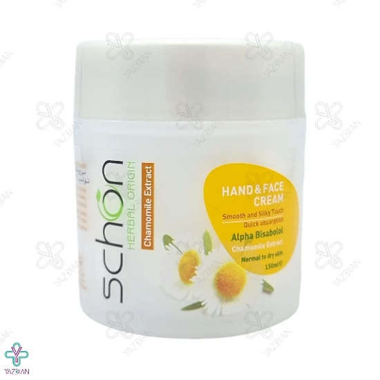 کرم نرم کننده دست و صورت کاسه ای بابونه شون - 150 میلی لیتر 