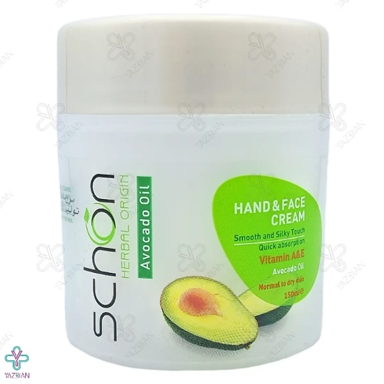 کرم نرم کننده دست و صورت آووکادو شون قوطی - 150 میلی گرم
