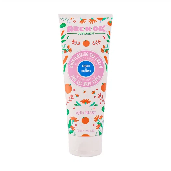 تصویر  کرم ژل آبرسان گریپ فروت و ویتامین ث آر یو اوکی - 75 میلی لیتر