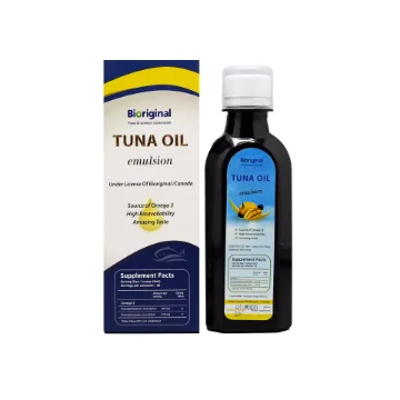تصویر  شربت روغن ماهی تن بایو اورجینال حاوی امگا3 - 180 میلی لیتر