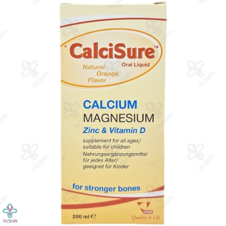 شربت کلسیم منیزیم زینک کلسی شور ویتان - 200 میلی لیتر