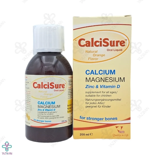 شربت کلسیم منیزیم زینک کلسی شور ویتان - 200 میلی لیتر