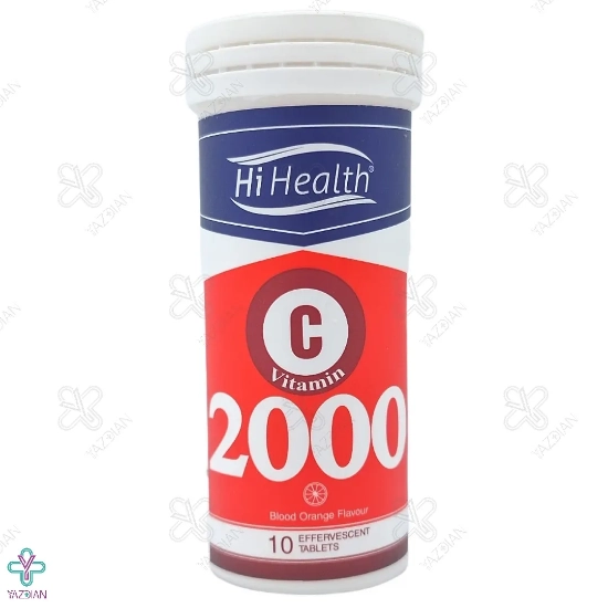 قرص جوشان ویتامین ث 2000 های هلث - 10 عددی	