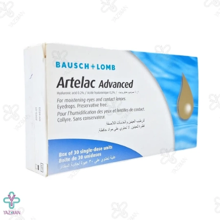 قطره اشک مصنوعی آرتلاک ادونسد بوش اند لومب - 30 عددی	