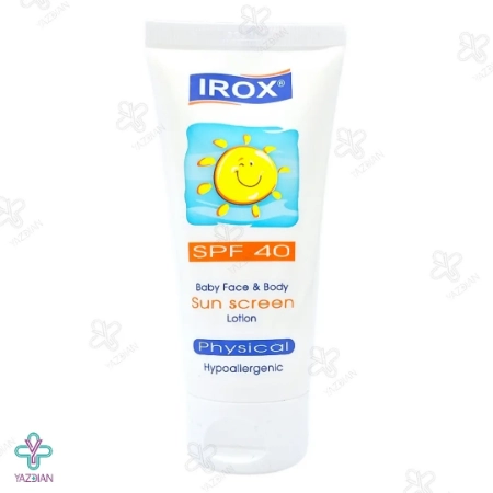 لوسیون ضد آفتاب کودکان SPF40 ایروکس - 60 میلی لیتر