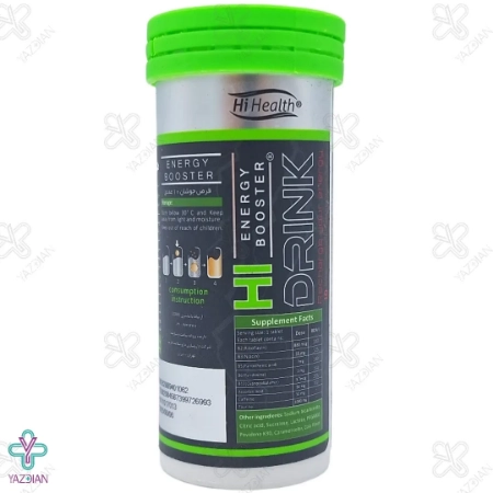 قرص جوشان انرژی زا های درینک های هلث - 10 عددی