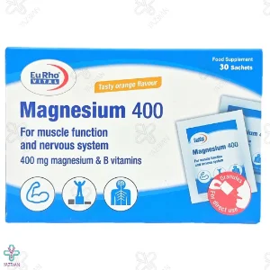ساشه منیزیم 400 یوروویتال - 30 عددی