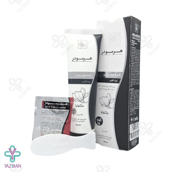 کرم موبر بدن آقایان هرمودر حاوی آلوئه ورا - 100 گرم