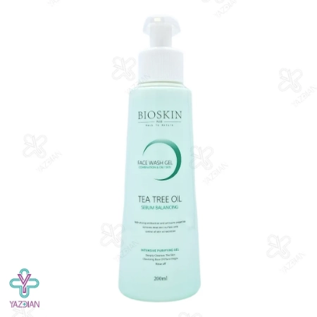 ژل شستشوی صورت چرب و مختلط بایو اسکین پلاس - 200 میلی لیتر