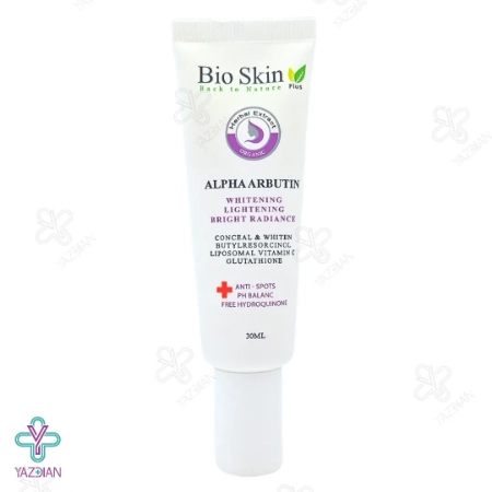 کرم ضد لک آلفا آربوتین بایو اسکین پلاس - 30 میلی لیتر