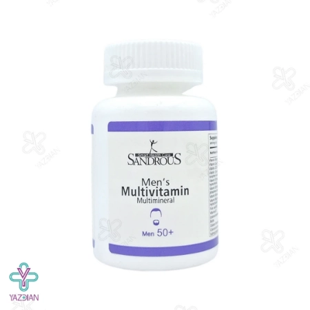 قرص مولتی مینرال آقایان بالای 50 سال سندروس - 60 عددی
