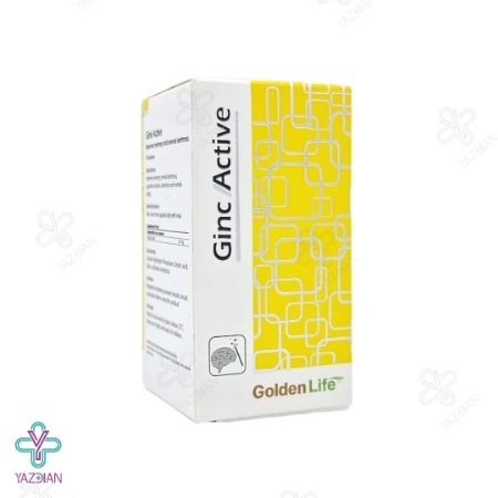 کپسول جینکوبیلوبا جینک اکتیو گلدن لایف - 30 عددی	
