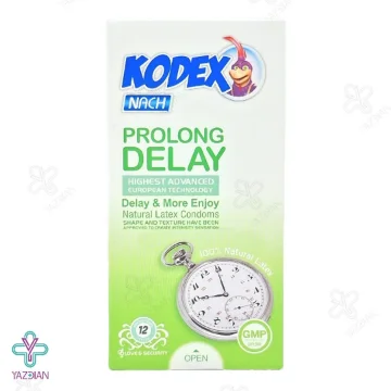 کاندوم تاخیری Pro long کدکس - 12 عددی	