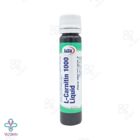 ویال ال کارنیتین 1000 یوروویتال - 6 عددی