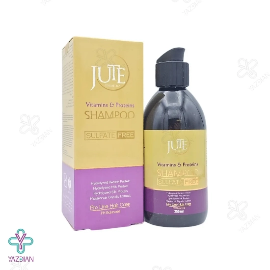 شامپو بدون سولفات پروتئینه و ویتامینه موهای نرمال ژوت - 250 میلی لیتر	