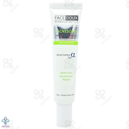 ژل کنترل کننده چربی حاوی AHA آکنه زوم فیس دوکس - 30 میلی لیتر