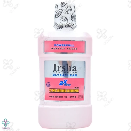 دهانشویه کلرهگزیدین 0.2% ایرشا - 250 میلی لیتر