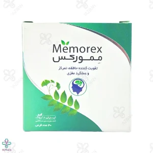قرص تقویت حافظه ممورکس ایران داروک - 30 عددی