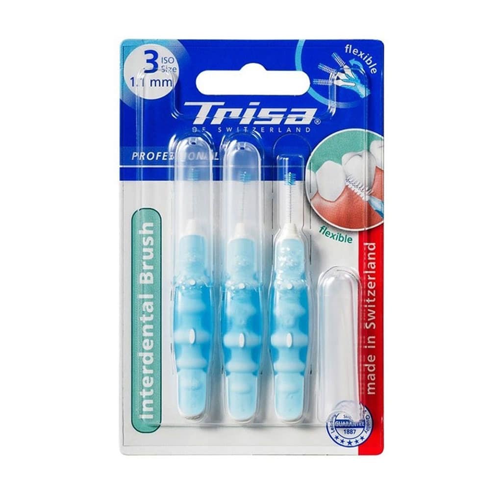 تصویر  مسواک بین دندانی مدل Interdental Brush 1.3mm تریزا - 3 عددی 