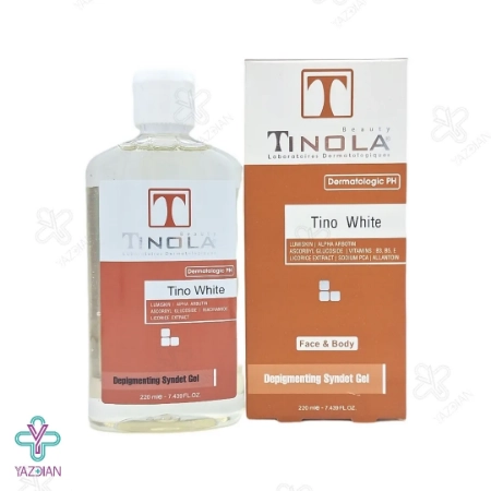 ژل شستشوی غیر صابونی روشن کننده تینولا - 220 میلی لیتر