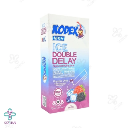 کاندوم تاخیری مضاعف آیس کدکس - 10 عددی