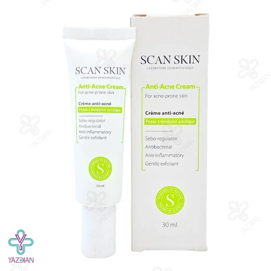 کرم کنترل کننده چربی و آنتی آکنه اسکن اسکین - 30 میلی لیتر	